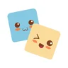 Blocks & Taps app icon: two smiling pastel blocks
